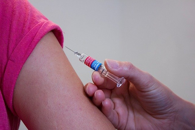 Vaccination on child